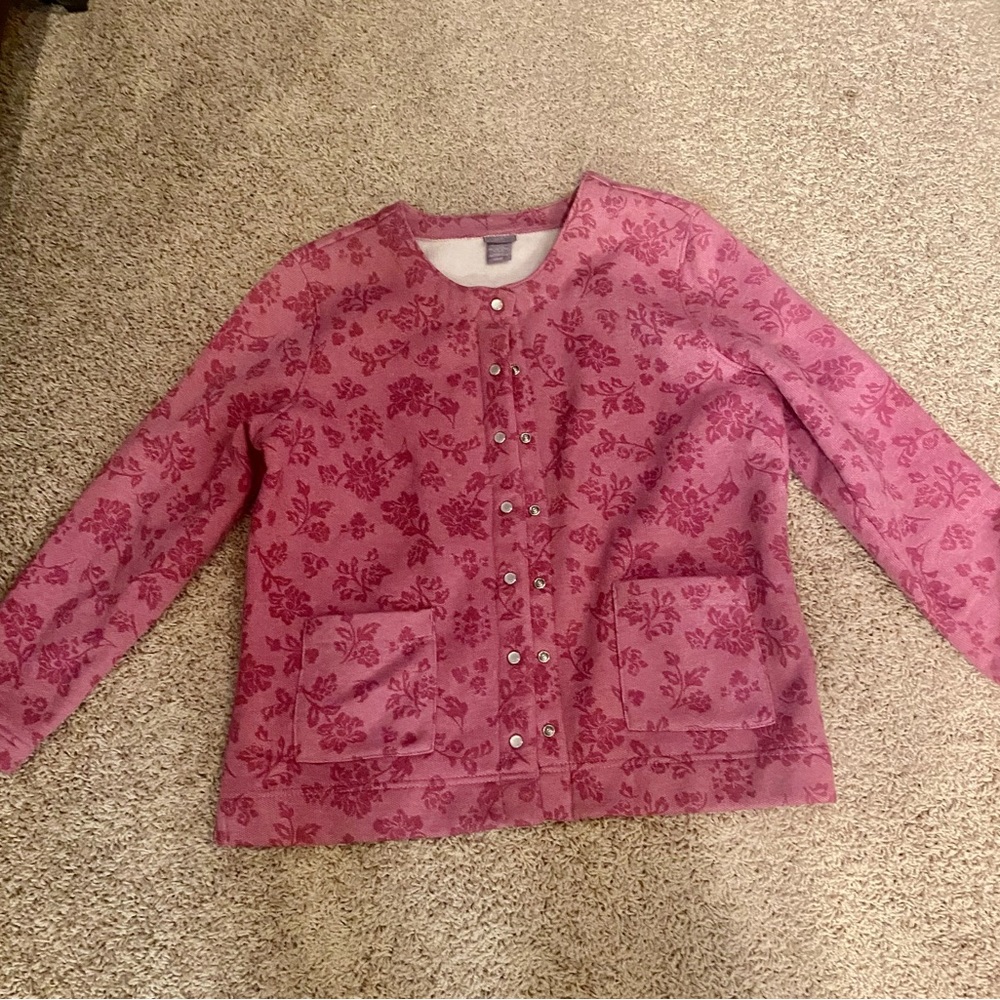 Laura Scott button up sweater. Make an offer!